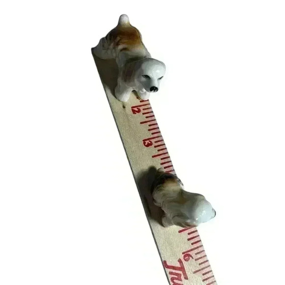 Vintage Miniature Cocker Spaniel Porcelain Figurines - Picture 3 of 10